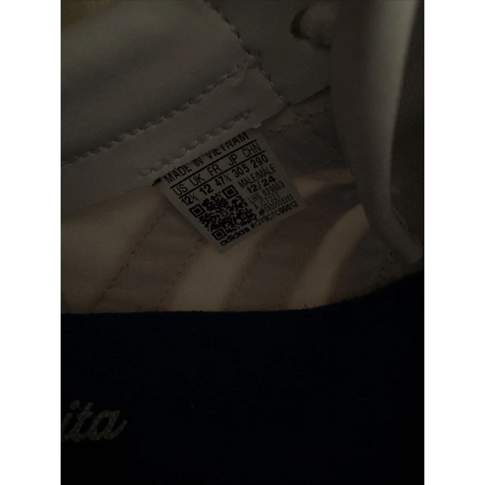 Adidas SL 72 RS Mens 12.5 White Blue Red Yellow Retro Sneakers JQ9003
